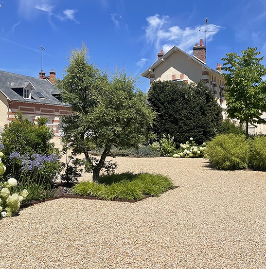 Allée de jardin - paysagiste pisciniste Vendôme Blois Orléans